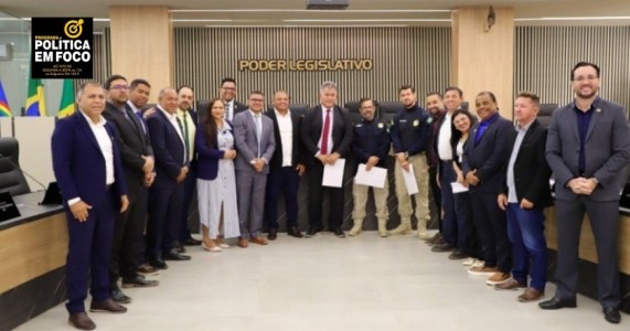 Chefe da Delegacia da PRF em Petrolina recebe moção de aplausos da Casa Plínio Amorim