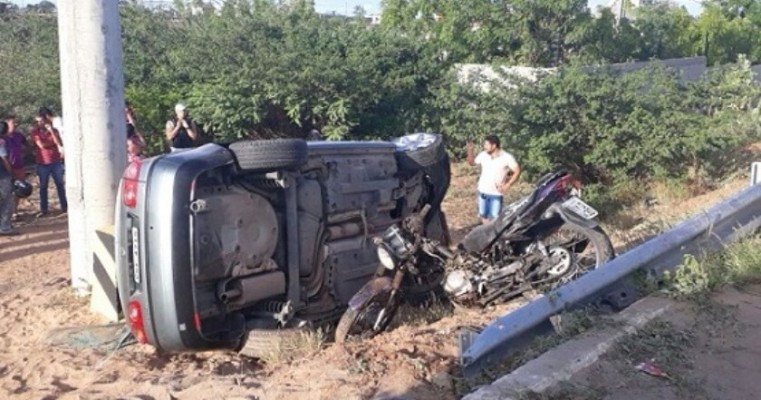 Senhora morre em acidente automobilístico em Petrolina, no Sertão de PE