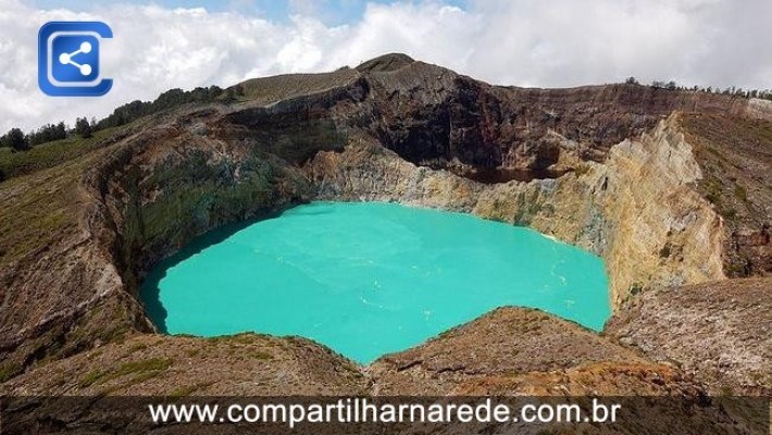 15 dos lagos de crateras mais belos do mundo… Sim, eles já foram vulcões!