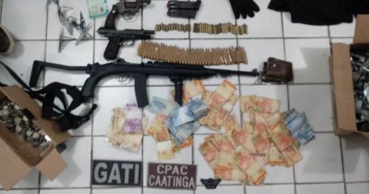 Assaltantes mortos na zona rural de Petrolina faziam parte de quadrilha que vinha sendo investigada pela Polícia Federal