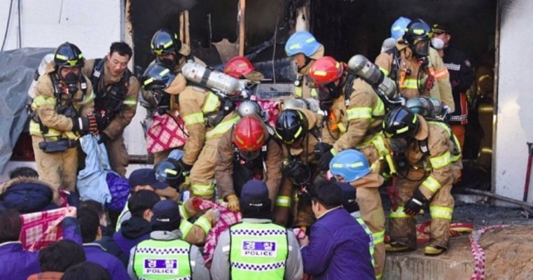 Incêndio em hospital da Coreia do Sul deixa pelo menos 41 mortos