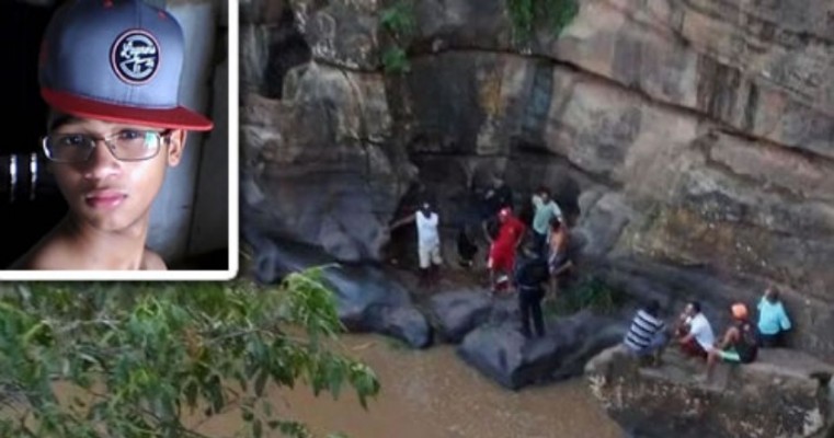 Adolescente de Juazeiro morreu afogado na Cachoeira de Missão Velha-CE