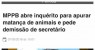 Prefeitura manda matar mais de 30 cães e MPPB investiga mortes em Igaracy-PB