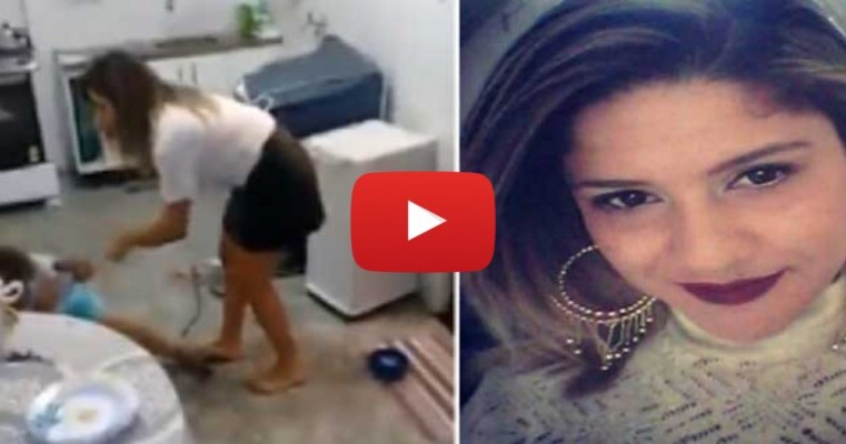 Revoltante: filha é pega no flagra espancando a própria mãe; confira no vídeo