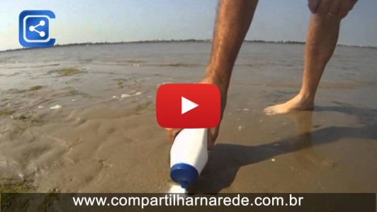 O que acontece se colocar sal na areia de praia