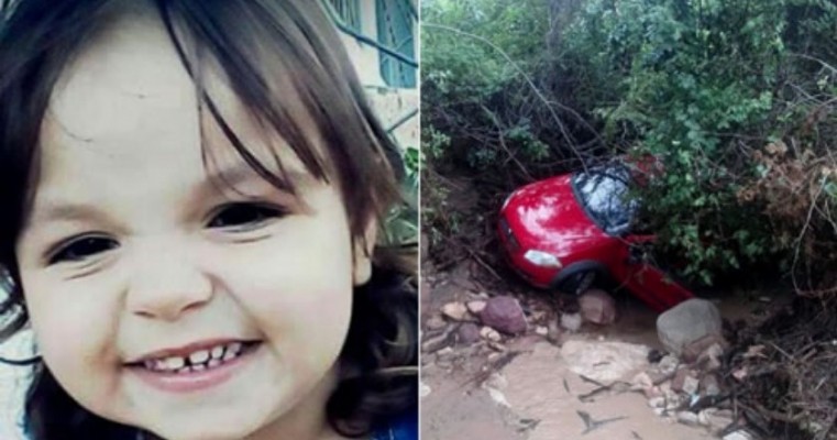 Criança de 4 anos morre afogada durante travessia de veículo em passagem molhada