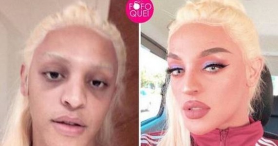 Pabllo Vittar impressiona seguidores com ‘antes e depois’ da maquiagem – Veja