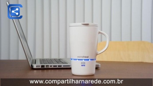 A caneca wireless perfeita para deixar o seu café quentinho