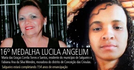 16º Medalha Lucila Angelim será entregue na segunda (30) em Salgueiro-PE
