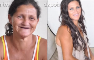 Esta transformação prova que não existe mulher feia