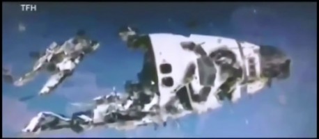 UFO ataca nave espacial da NASA
