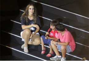 Filho de Ivete Sangalo é a sensação do show da cantora no Rio