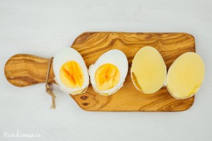 Ovos mexidos sem abrir a casca