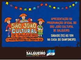 Prefeito divulga programação cultural do São João 2017