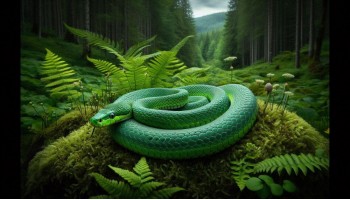 Sonhar com Cobra Verde: Cura e Crescimento