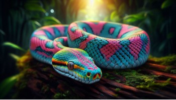 Sonhar com Cobra Colorida: Emoções e Significados Diversos