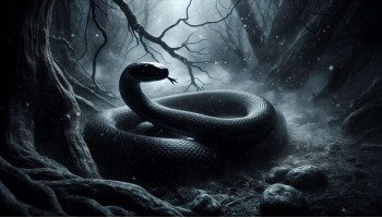 Sonhar com Cobra Negra: Mistério e Desconhecido