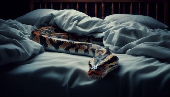 Sonhar com Cobra na Cama: Intimidade e Traição