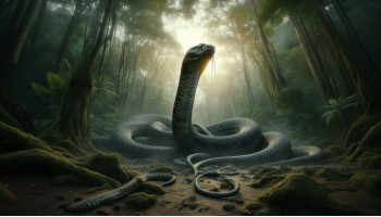 Sonhar com Cobra Gigante: Medos e Obstáculos