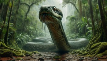 Sonhar com Cobra Gigante: Medos e Obstáculos