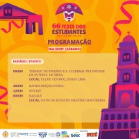 Triunfo Anuncia Programação de 22 a 27 de Julho da Festa dos Estudantes