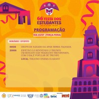 Triunfo Anuncia Programação de 22 a 27 de Julho da Festa dos Estudantes