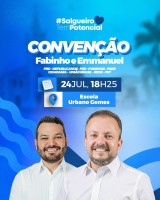 Convenção de Fabinho e Emmanuel para Prefeitura de Salgueiro: Evento Marcado com Presença da Governadora Raquel Lyra