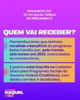 Governo de Pernambuco Inicia Pagamento do 13º do Bolsa Família: Uma Conquista para os Mais Vulneráveis