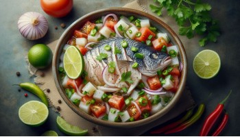 Receita de Delicioso Ceviche de Tilápia: Um Prato Leve e Saboroso