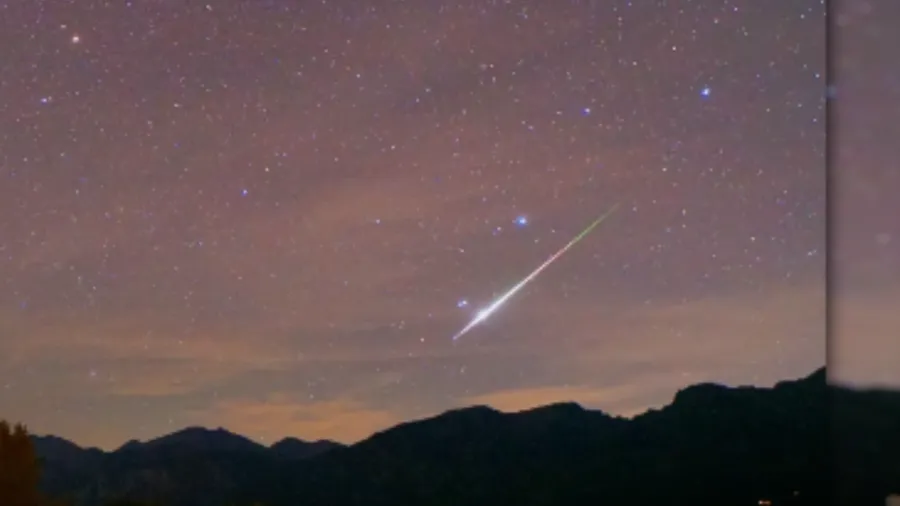 Normal Meteor Chuva de meteoros 20 vezes maior que o normal vai iluminar o céu do ...
