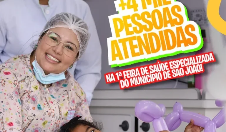 1ª Feira da Saúde do município de São João é Encerrada com Sucesso