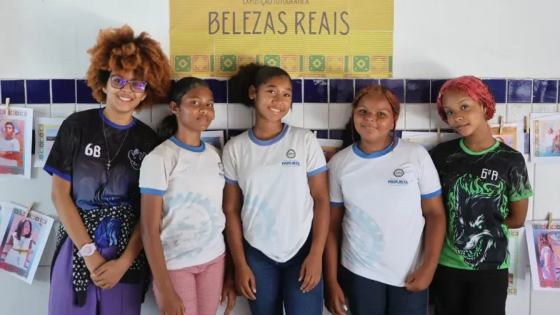 Exposição “Belezas Reais” valoriza identidade e fortalece consciência antirracista na Escola João Fonseca