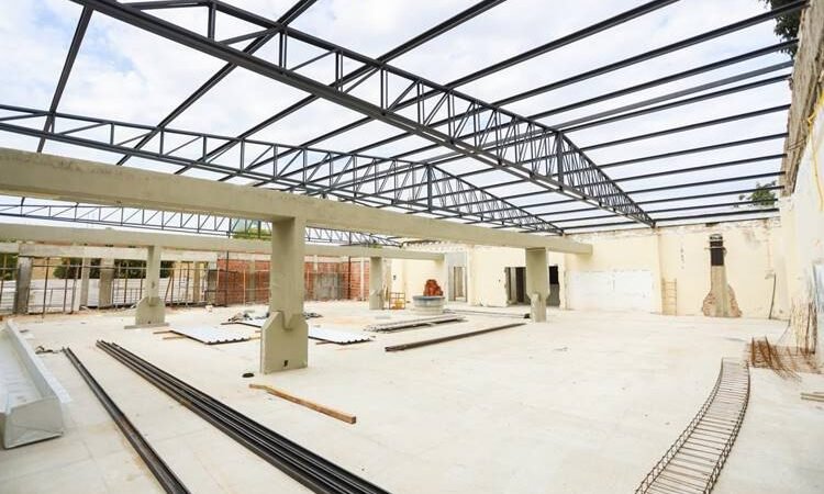 Obras do Museu do Sertão estão perto dos 50% concluídas