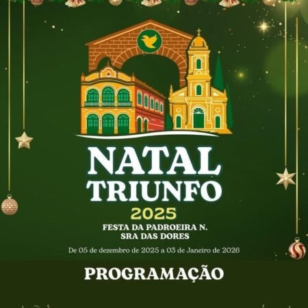 Triunfo anuncia programação de Natal e Ano Novo com muitas atrações