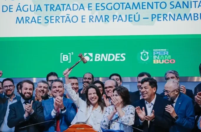 Com leilão da Compesa, Raquel Lyra mostra que gestão se faz com decisão, trabalho e entregas