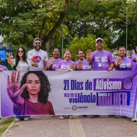 Paulista realiza caminhada pelos 21 Dias de Ativismo pelo Fim da Violência Contra a Mulher nesta sexta (5)