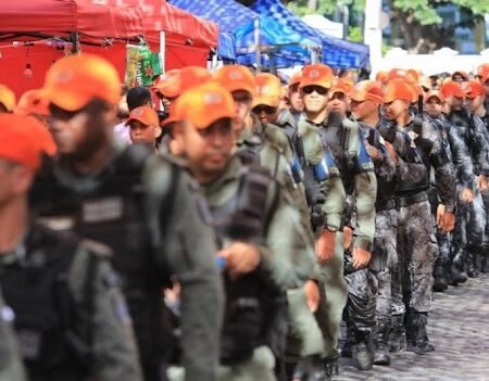 Carnaval 2026 terá mais câmeras e escalas extras de policiais em Pernambuco