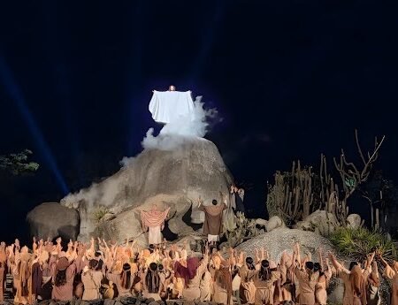 Paixão de Cristo de Nova Jerusalém promete temporada histórica com Jesus subindo aos céus e desaparecendo nas nuvens