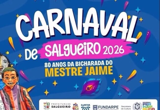 Fabinho divulga atrações confirmadas no Carnaval de Salgueiro, com Mari Fernandez, Dilsinho, Rubynho, Márcia Felipe e Raphaela Santos na grade