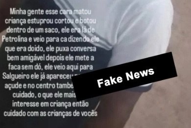 Blog checou: Não procede boato sobre presença de suposto assassino de criança em Salgueiro