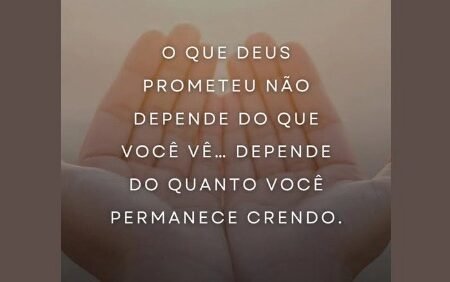 Palavra do dia – Fé que move o invisível!