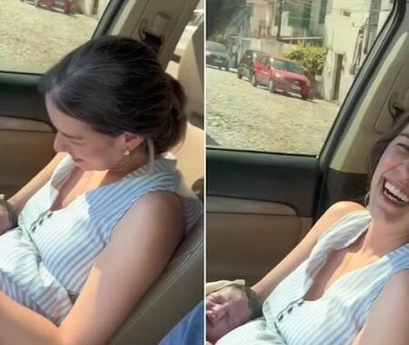 Médica cearense dá à luz em carro a caminho do hospital e história viraliza