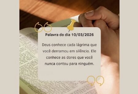 Palavra do dia – Deus Cura as Feridas da Alma!