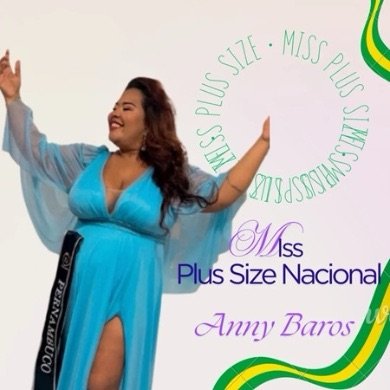 Salgueirense vence concurso Miss Plus Size Nacional