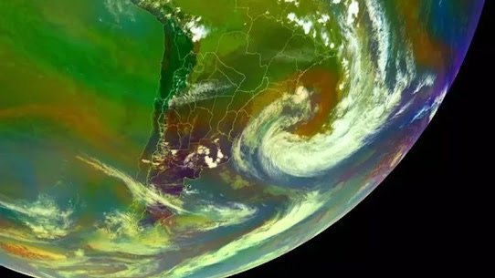 Ciclone extratropical avança sobre o Brasil e pode provocar temporais e ventos fortes; Veja locais sob alerta