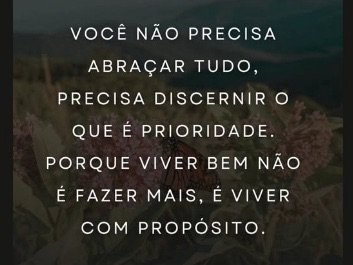 Palavra do dia – O Que Realmente Importa!