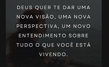 Palavra do dia – Deus Vai Te Dar Uma Nova Visão!