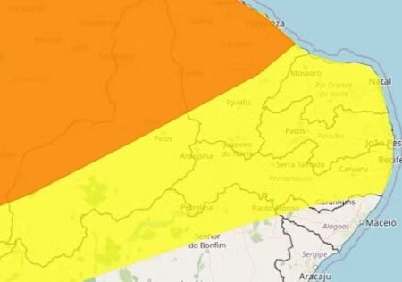 Floresta e 97 cidades do interior de PE recebem alerta de chuvas intensas; veja quais