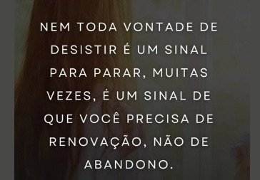 Palavra do dia – Entre Desistir ou Continuar!