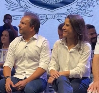 Fabinho e Raquel assinam ordem de serviço para pavimentação asfáltica de várias ruas do Prado e da avenida principal do Residencial Santo Antônio